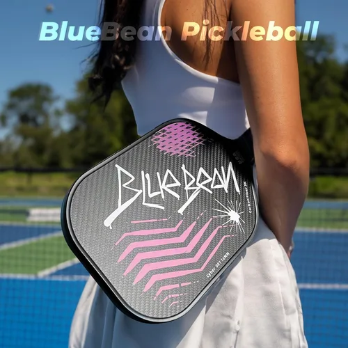 Miniatura 7 de Palas de Pickleball, USAPA, Pala de Pickleball de Fibra de Carbono con Núcleo de Panal de Polímero de 16MM Proporciona Peso Más Ligero y Mayor