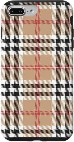 Miniatura 12 de Funda de franela a cuadros para iPhone 17