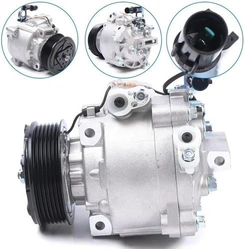 Miniatura 3 de Compresor de aire con conjunto de embrague, para 2008-2011 MITSUBISHI LANCER 2.0L, para 2007-2009 MITSUBISHI OUTLANDER 3.0L, 7813A321, 7813A350