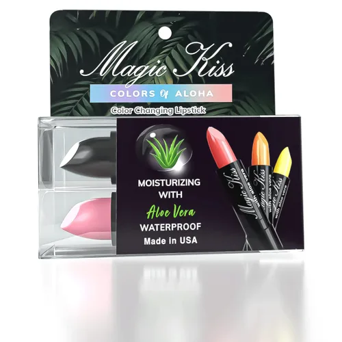 Miniatura 11 de Magic Kiss Juego de pintalabios mate que cambia de color, hidratante nutritivo de larga duración, bálsamo labial mágico que cambia
