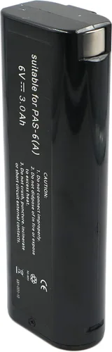 1500mAh PAS 6V ni-cd batería para reemplazar paslode 6V batería 404717 B20544E BCPAS-404717 BCPAS-404717 SH 404400 IM200F18 IM350CT IM65A F16,