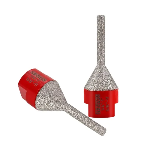 Miniatura 14 de DT-DIATOOL Dedo de diamante/broca de fresado de diámetro 1 "(25 mm) para agrandar o reparar agujeros de azulejos de porcelana, piedra superficial