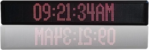 Miniatura 2 de Protable Gym Timer Led Control remoto Información Texto LED Displ-ay Board p7.62 Interior programable Información Rolling Sign Board Outdoor Digital