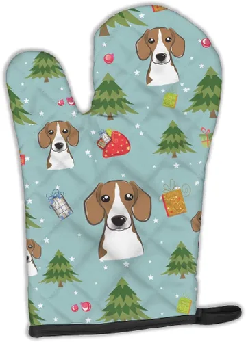Miniatura 168 de Caroline's Treasures BB4020OVMT Dog House Collection Border Collie - Guante de horno grueso resistente al calor para sartenes calientes y horno