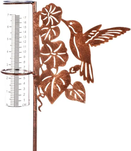 Miniatura 15 de Tubo de Vidrio de Repuesto para Pluviómetro de Capacidad de 7'', 2 Piezas Tubos de Repuesto para Pluviómetro para Jardín Patio Exterior