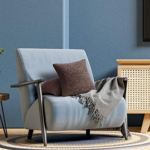 Miniatura 5 de PAULATO BY GA.I.CO. Mille Righe Collection - Juego de 2 fundas de almohada de 18 x 18 pulgadas, funda de tela de algodón suave, 1 protector elástico