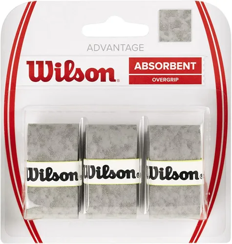 Miniatura 13 de WILSON Empuñadura Pro Over Grip para Raqueta de Tenis, Blanco, Paquete de 3