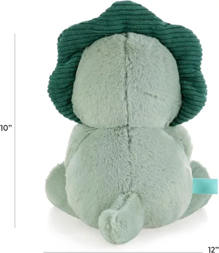 Miniatura 2 de The Peanutshell Animal de peluche de dinosaurio de peluche, 10 pulgadas, seguro para bebés, lavable a máquina, juguetes suaves de dinosaurio