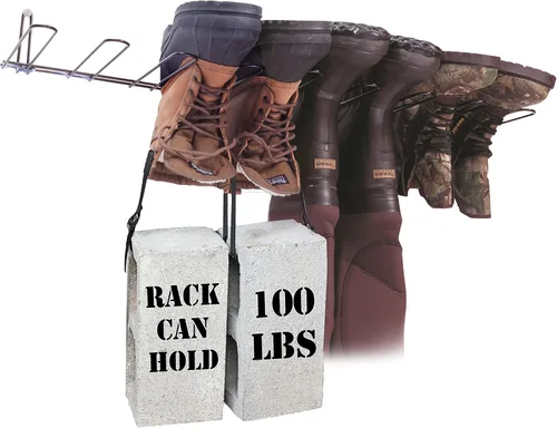 Miniatura 3 de Rack EM estante para 4 pares de botas – Montado en la pared