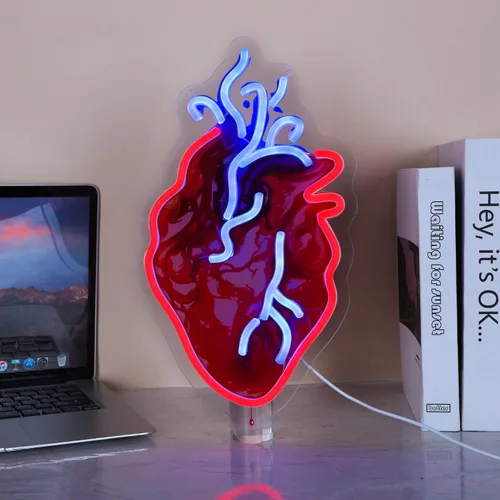 Miniatura 10 de Adorable letrero de neón de helado LED para decoración de pared, luz USB y batería para habitación de niños, dormitorio, sala de juegos, regalo