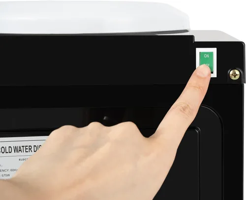 Miniatura 8 de Dispensador de agua para botella de 5 galones, dispensador de agua para encimera, dispensador de enfriador de agua caliente y fría con 3 ajustes