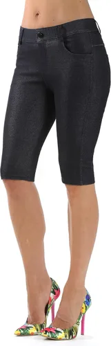 Miniatura 2 de Prolific Health Leggings para mujer con aspecto de pantalones de mezclilla, mallas adelgazantes de muchos colores, en elastano, pantalones capri