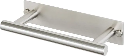 Miniatura 9 de Alise Toallero adhesivo de níquel cepillado, toalleros para baño montado en la pared, toallero de baño de acero inoxidable SUS304, toallero