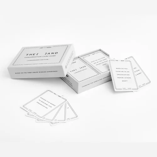 Miniatura 8 de Edición de compañeros de trabajo – 199 tarjetas de conversación rompehielos para el lugar de trabajo – Juego de formación de equipos para el trabajo