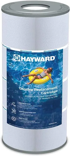 Hayward Cartucho de filtro de repuesto para piscina de agua limpia de 100 pies cuadrados para exteriores, para piscina, bañera de hidromasaje y spa,