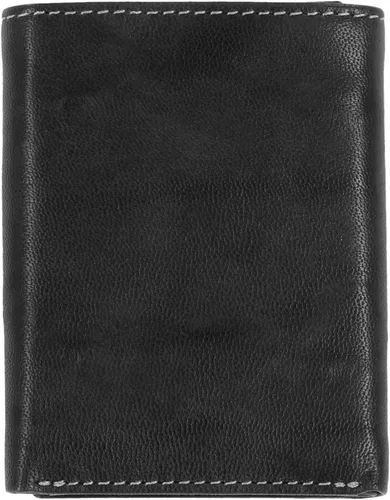 Miniatura 22 de Steve Madden Billetera triple RFID para hombre con ventana de identificación