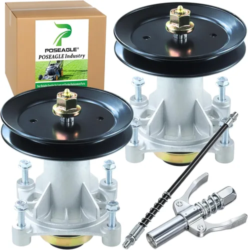 Miniatura 14 de Kit de montaje de husillo 587819701 preengrasado con polea 532199789 que reemplaza Craftsman 587819701 Mandril Assembly Craftsman 42 187292 187281 1