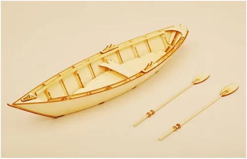 Miniatura 4 de Kit de modelo de madera de escritorio Dory Boat / YG022 por Young Modeler