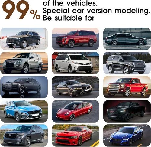 Miniatura 5 de Alfombrillas personalizadas para el piso del automóvil para el 96 % de los modelos de automóviles de lujo, impermeables, antideslizantes, cobertura