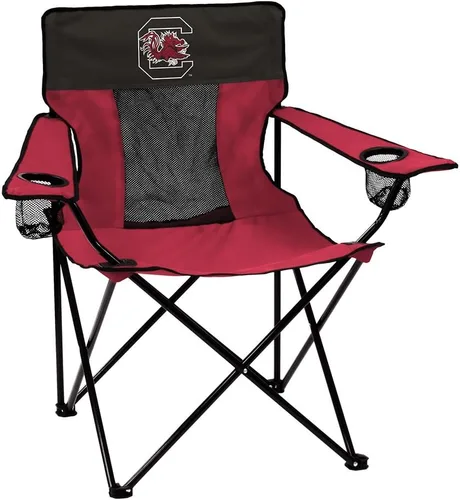 Miniatura 10 de Logo Brands NCAA Georgia Bulldogs Elite Silla Portátil - Silla Premium para Exteriores con Portavasos, Marco de Acero con Recubrimiento en Polvo