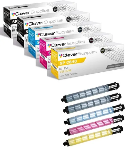 Miniatura 120 de CS - Cartucho de tóner compatible para Ricoh C220 406046 Color negro láser Aficio SP C220 Aficio SP C220A Aficio SP C220DN Aficio SP C220N Aficio SP