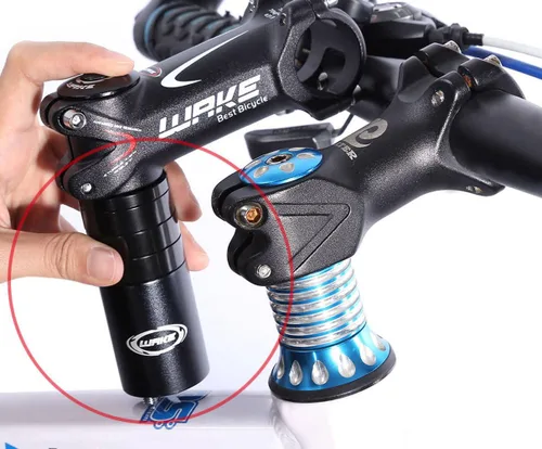 Miniatura 7 de WAKE Extensor de vástago de bicicleta para manillar de bicicleta, adaptador de cabeza para manillar de bicicleta, adecuado para bicicleta