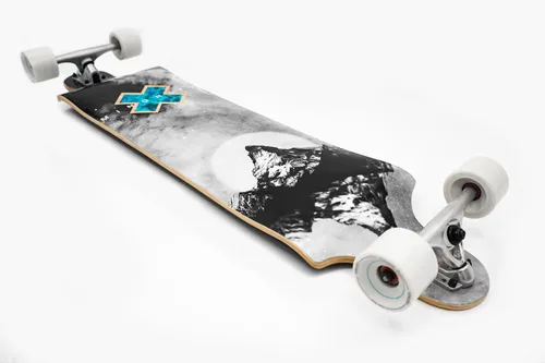 Miniatura 2 de MINORITY Patineta Longboard de arce para pendientes plataforma de 40 pulgadas Hecha para andar