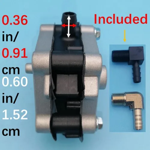 Miniatura 6 de Bomba de combustible compatible con Mercury 14360A16 14360A24 14360A27 14360A41 14360A43 14360A50 14360A66 14360A69 14360A71 14360A71 14360A77 3 143