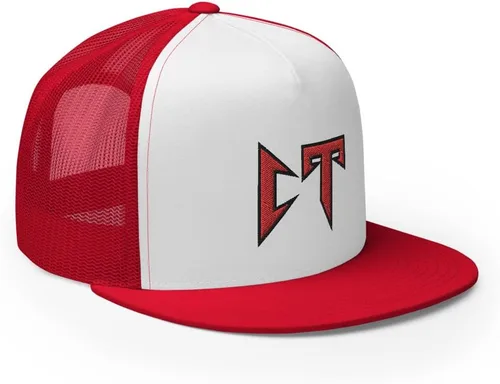 Miniatura 4 de Corridos Tumbados CT - Gorra de camionero con visera plana, corona alta, ajustable, Coridos Belicos