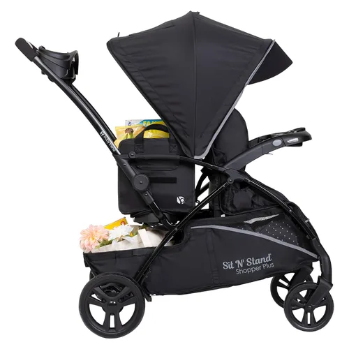 Miniatura 6 de Baby Trend Sit N' Stand® Cochecito Shopper Plus 5 en 1, Kona Cassis