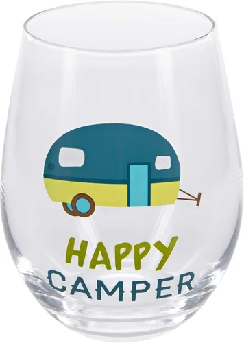 Miniatura 2 de Pavilion Gift Company - Lakeaholic - Copa de vino sin tallo de 18 onzas
