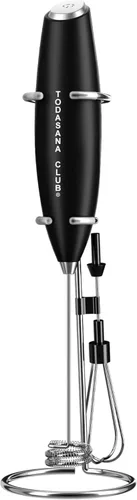 Miniatura 3 de Varita espumadora de leche El mejor espumador de leche de doble batidor de mano Alta potencia 19000rpm/min con motor eléctrico mejorado