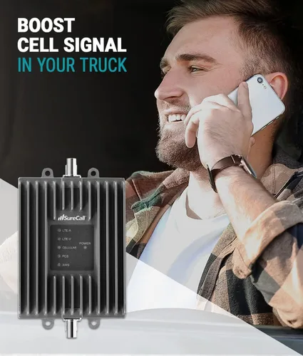 Miniatura 2 de SureCall Fusion2Go OTR - Amplificador de señal de teléfono celular para camiones, furgonetas de trabajo, flotas, aumenta 5G/4G LTE, Verizon AT&T