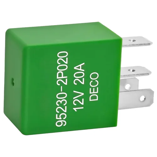 Miniatura 5 de Relé 95230-2P020 (juego de 2), relé de potencia multiusos de 4 pines 12 V 20 A, compatible con vehículos Hyundai y Kia seleccionados