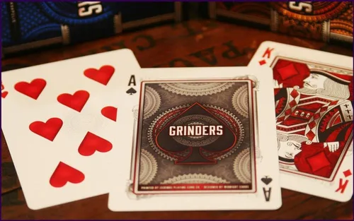 Miniatura 4 de Grinders Juego de cartas LPCC - Azul y Cobre (cobre)