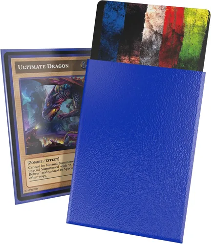 Miniatura 27 de Ultimate Guard Fundas exteriores para cartas Cortex, 100 fundas estándar de tamaño TCG, 66 x 91 mm, con respaldo negro, acabado brillante, sin PVC