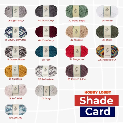 Miniatura 4 de Hilo Yarn Bee súper voluminoso para crochet y tejer – Rollo suave – 92,4 metros de hilo 100% poliéster para crochet, mantas, sombreros y más