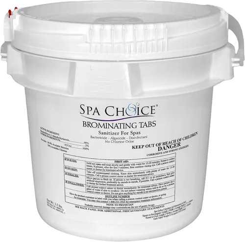 Miniatura 2 de SpaChoice 472-3-3011 Tabletas de bromo para bañera de hidromasaje de spa, 3.5 libras, con bromuro de sodio de 1 libra