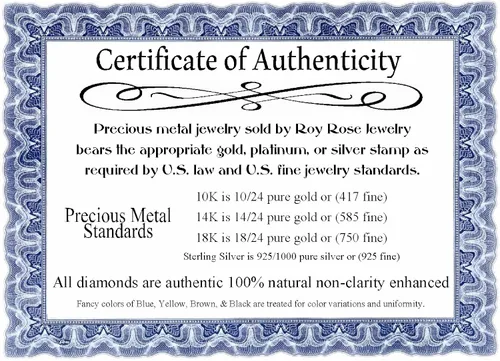 Miniatura 2 de Roy Rose JewelryPendientes de plata de ley Ladies Diamond S Link pulsera de tenis 13quilates TW