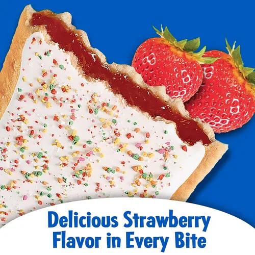 Miniatura 5 de Pop-Tarts Pasteles tostadores, fresa esmerilada, 22 onzas (72 unidades)