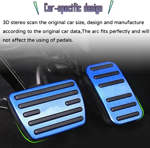 Miniatura 6 de Accesorios interiores personalizados para Acura ILX/RDX/TLX/MDX Honda Civic EX/LX/EX-L CR-V Odyssey Passport Pilot Ridgeline, cubierta del pedal