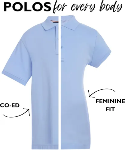 Miniatura 5 de Tommy Hilfiger Camisa de manga larga con cuello polo de piqué para niños
