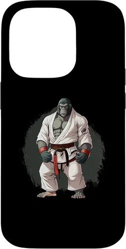 Miniatura 16 de iPhone 11 Gorilla In Judo Uniforme - Estuche japonés de artes marciales