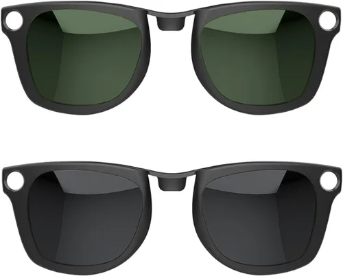 Miniatura 17 de 4 clips polarizados para Ray-Ban Meta Wayfarer y Gen 2 (RW4006/RW4012, M, 50-22), clip de decoloración para protección UV Meta Wayfarer Gen 2, juego