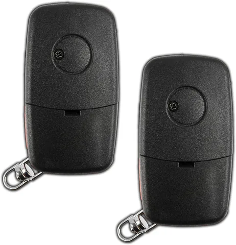 Miniatura 2 de 2X KeylessOption Llavero de Repuesto para Volkswagen VW Beetle Cabrio Golf Jetta Passat de 1998 1999 2000 2001 2002, Control Remoto de Entrada sin