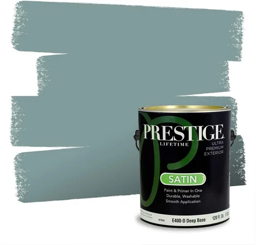 Miniatura 1052 de Prestige Paints - pintura de exterior y pintura de imprimación en una, E100-T-6006-10AVP