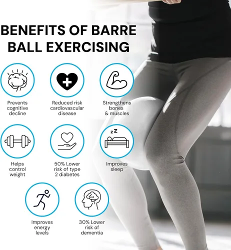 Miniatura 7 de Imua Sport Barre Ball with Grippy Socks