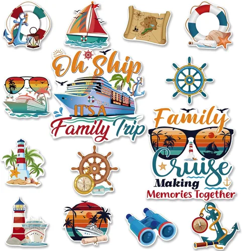 Miniatura 12 de Decoraciones Magnéticas para Puerta de Crucero de Alaska - Wxiben 20 Piezas Imanes para Puerta con Temática de Alaska Animales Árticos Decoraciones