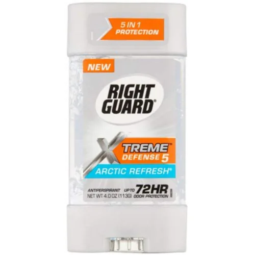 5 geles potentes, antitranspirante y desodorante. Brisa ártica. de Right Guard Total Defense. 4 oz