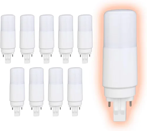 GoodBulb Bombillas LED Omni de repuesto de 9 vatios | Comercial 7 W híbrido 2 pines GX23 base 3500K blanco neutro | Alto rendimiento 700 lúmenes |